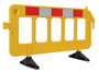 Vestil High Density Polyethylene Barrier - 23 In. x 79 In. x 40 In. - Yellow