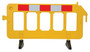 Vestil High Density Polyethylene Barrier - 23 In. x 79 In. x 40 In. - Yellow