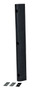 Vestil Extruded Rubber Fender Bumper - 36 In. x 4-1/4 In. x 4 In. - Black