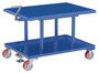 Vestil Steel High Profile Post Table - 30 In. x 42 In. 2000 lb - Blue