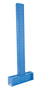 Vestil Steel Medium Duty Double Sided Cantilever Upright for - 36 In. Arms 9,400 or 8,200 lb - Blue
