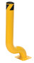 Vestil Steel Offset Bollard - 18-3/8 In. x 8 In. x 36-1/8 In. - Yellow