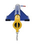 Vestil Steel Orbit Telescoping Lift Boom - 30 In. Fork Pocket Center 4,000 lb - Blue