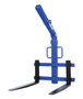 Vestil Steel Overhead Load Lifter Adjustable - 42 In. Fork 2000 lb - Blue