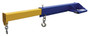Vestil Steel Economy Telescoping Lift Boom 30 In Fork Pocket Center - 8,000 lb - Blue and Yellow
