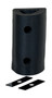 Vestil Extruded Rubber Fender Bumper - 12 In. x 6 In. x 6 In. - Black