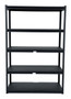 Vestil Steel Powder Coated Bolt-Less Shelving - 48 In. x 24 In. x 72-1/4 In. 2000 lb - Black