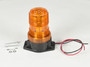 Vestil Polycarbonate Fork Truck Safety and Warning Light - 4 In. x 2-1/2 In. x 5-1/4 In. Amber
