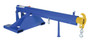 Vestil Steel Orbit Telescoping Lift Boom - 36 In. Fork Pocket Center 4,000 lb - Blue