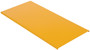 Vestil Steel Solid Platform - 44 In. x 21-1/4 In. x 7/8 In. For Tote Lifters - Yellow