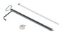 Vestil Steel Piston Pail Pump - 1 In. Bung 8-5/16 In. x 2-7/16 In. x 62-1/2 In. - Silver