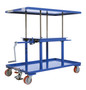 Vestil Steel High Profile Post Table - 30 In. x 48 In. 2000 lb - Blue