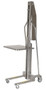 Vestil Stainless Steel Manual Work Positioner - 34 In. x 24-1/2 In. x 76 In. 440 lb - Silver