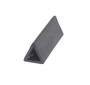Vestil Molded Rubber Extruded Triangular Bumper - 12 In. x 3-5/8 In. x 3-3/4 In. - Black
