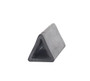 Vestil Molded Rubber Extruded Triangular Bumper - 12 In. x 3-5/8 In. x 3-3/4 In. - Black