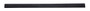 Vestil Extruded Rubber Fender Bumper - 120 In. x 6 In. x 6 In. - Black
