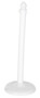 Vestil Plastic Barricade Floor Mounts - 4 Pack 14 In. x 14 In. x 38-1/2 In. - White