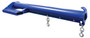 Vestil Steel Economy Non Telescoping Lift Boom - 24 In. Fork Pocket Center 6,000 lb - Blue and Yellow