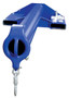 Vestil Steel Economy Non Telescoping Lift Boom - 24 In. Fork Pocket Center 6,000 lb - Blue and Yellow