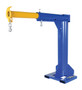 Vestil Steel High Rise Telescoping Boom - 24 In. Fork Pocket Center 4,000 lb - Blue