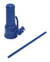 Vestil Steel Mechanical Screw Jack - 6-7/8 In. x 6-1/8 In. x 25-1/16 In. 20,000 lb - Blue