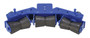 Vestil Steel Saddle Roller Attachment - 1,000 lb For Drum Lifters - Blue