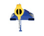 Vestil Steel Lift Master Boom - 24 In. Fixed 15 Degrees 4,000 lb - Blue and Yellow