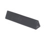 Vestil Molded Rubber Extruded Triangular Bumper - 18 In. x 3-5/8 In. x 3-3/4 In. - Black