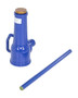Vestil Steel Mechanical Screw Jack - 8-7/16 In. x 6-5/16 In. x 35-3/4 In. 40,000 lb - Blue