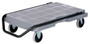 Vestil High Density Polyethylene Platform Truck Ergonomic Fold Down Handle - 31-1/2 In. x 20-1/2 In. x 11 In. 500 lb - Gray