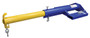 Vestil Steel Shorty Telescoping Lift Boom - 24 In. Fork Pocket Center 4,000 lb - Blue