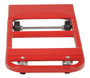 Vestil Steel Nose Plate Dolly - 32 In. x 15-1/4 In. x 3-3/4 In. 600 lb - Red