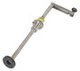 Vestil Stainless Steel Leveling Jack - 30 In. 5000 lb - Silver