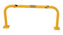 Vestil Steel Low Profile Rack Guard Bollard - 36 In. Length - Yellow