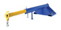 Vestil Steel Telescoping Lift Boom - 36 In. Fork Pocket Center 6,000 lb - Blue and Yellow