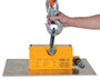 Vestil Steel and Neodymium Magnetic Lifter - 10-3/4 In. x 11 In. x 8-1/2 In. 1,200 lb - Yellow