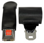 Vestil Fork Truck Safety Belt - 13-11/16 In. x 6-1/16 In. x 7/8 In. - Black
