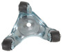 Vestil Steel Leg Dolly - 5-13/16 IN. x 6-3/8 In. x 2-1/2 In. 200 lb 4 Pack - Silver