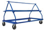 Vestil Steel Shrink Wrap Roll Cart - 80 In. x 40-15/16 In. x 46-13/16 In. 450 - Blue
