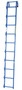 Vestil Steel Tank Access Ladder - 10 Ft. 300 lb - Blue