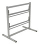 Vestil Steel Paper Dispenser Stand - 2 Tiered 24 In. Roll Width 146 lb - Gray