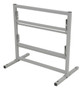 Vestil Steel Paper Dispenser Stand - 2 Tiered 24 In. Roll Width 146 lb - Gray