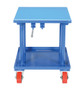 Vestil Steel High Profile Post Table - 24 In. x 36 In. 2000 lb - Blue