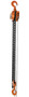 Vestil Professional Hand Chain Hoist - 10 Ft. Lift Height 10,000 lb - Orange
