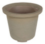 Vestil Plastic Industrial Planter - 36-1/4 In. x 36-1/4 In. x 36-1/4 In. 65 Gallon 800 lb - Granite Khaki