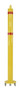Vestil Steel Fixed Height Bollard - 2-1/2 In. x 2-1/2 In. x 35-1/2 In. - Yellow
