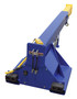 Vestil Steel Hydraulic Telescoping Boom - 12 Volt DC 24 In. Fork Pocket Center 8,000 lb