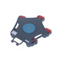 Vestil Steel Multi Direction Machinery Skate Without Handle - 18 In. Length x 17-1/2 In. Width x 4-7/16 In. Height 8,800 lb - Blue and Gray