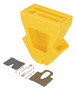 Vestil Virgin LDPE Crown Pallet Truck Caddy - 7-3/4 In. x 16-1/4 In. x 18-5/8 In. - Yellow