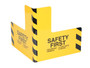 Vestil Steel Corner Guard - 24 In. x 24 In. x 24 In. - Yellow